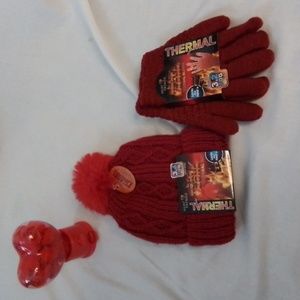 Heat Trendz Winter Hat and Gloves Set